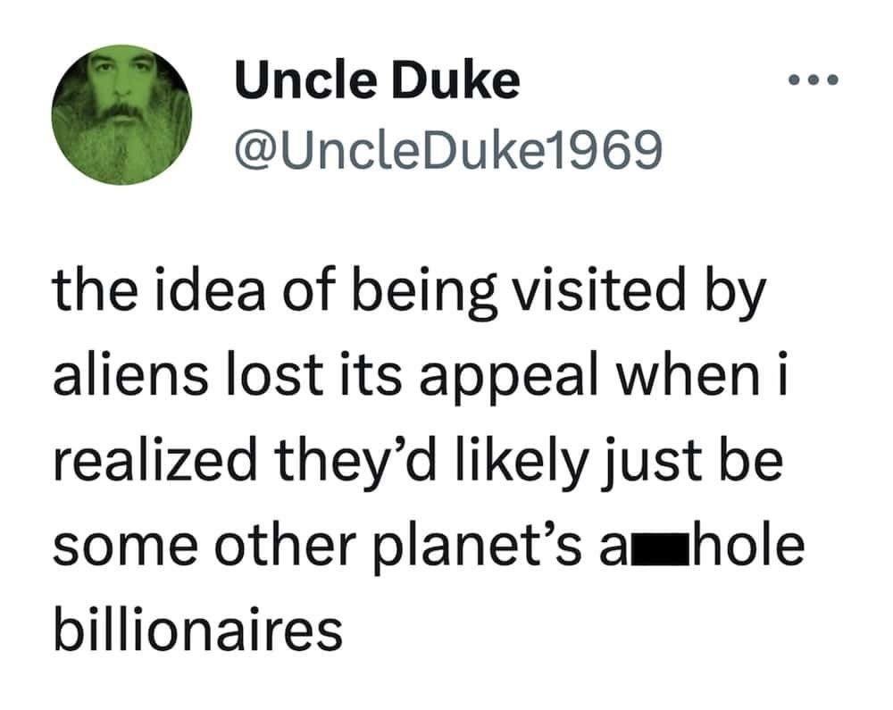 Alien Billionaires