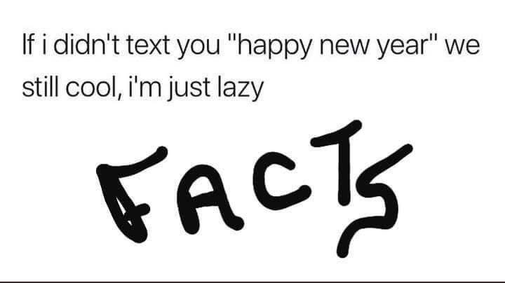 Lazy New Year's Wish