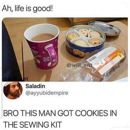 Sewing Kit Cookies